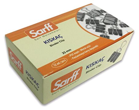 SARFF 25MM KISKAÇ 12'Lİ KUTU