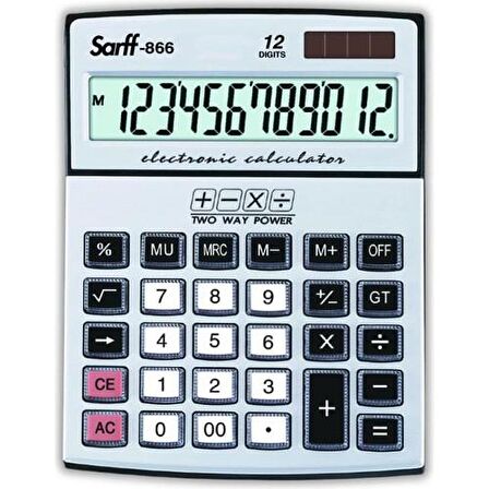 Sarff 866 Hesap Makinesi