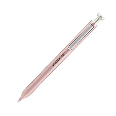 WRITECH W-0156 METAL UP MAVİ-PEMBE GÖVDE 0,7MM SİYAH JEL KALEM - 2'Lİ