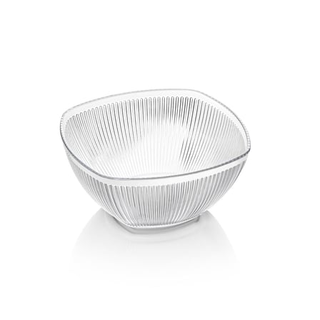 Ultraform Barok Kare Salata Kasesi Küçük Şeffaf
