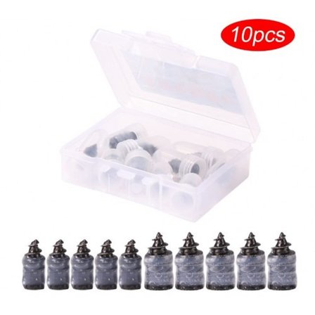 6 Parça Fitilli Lastik Tamir Kiti + 10'lu Kauçuk Tamir Vidası Seti 
