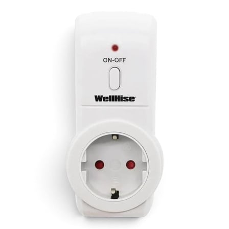 Wellhise YK02-GR-3+1 Uzaktan Kumandalı 3'Lü Priz Seti 3680W