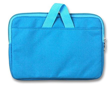 Cennec Yatay Erkek Mavi Tablet Çantası (Maksimum 10,9 inç Tabletler İçin Uygun)