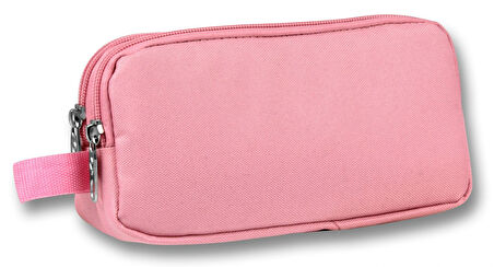 Ümit Çanta Kız Çocuklar İçin İki Bölmeli Kalemlik - Pembe - 5123