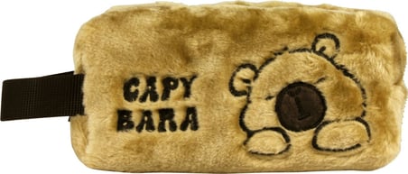 Capybara 5248 Kahverengi Saplı Peluş Kalemlik - Kalem Kutusu - Erkek Çocuk