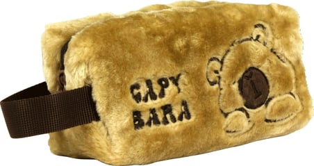 Capybara 5248 Kahverengi Saplı Peluş Kalemlik - Kalem Kutusu - Erkek Çocuk