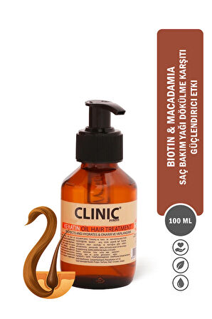 Kırılma Ve Yıpranmaya Karşı Koruma Keratin Yağlı Saç Bakım Serumu - 100 ml