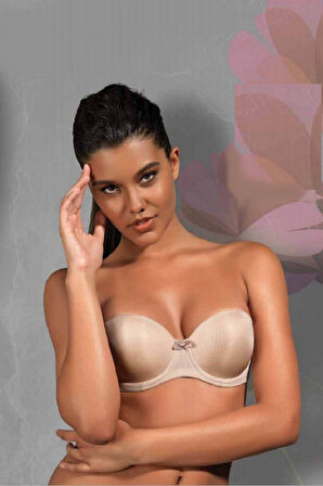 Golshan Desteksiz Toparlayıcı Straplez Sütyen