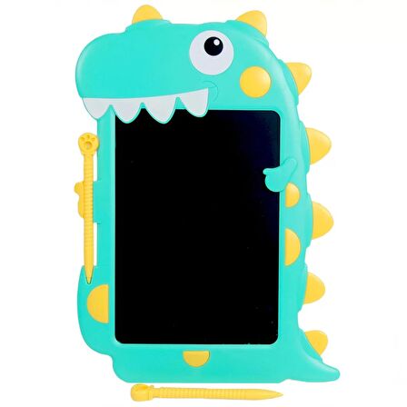LCD Dijital Renkli Dinozor Çizim Tableti 8,5 İnç
