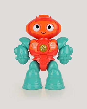 Işıklı Robot Taklit Sesli Çok Fonksiyonlu Mini Robot - LC-30976