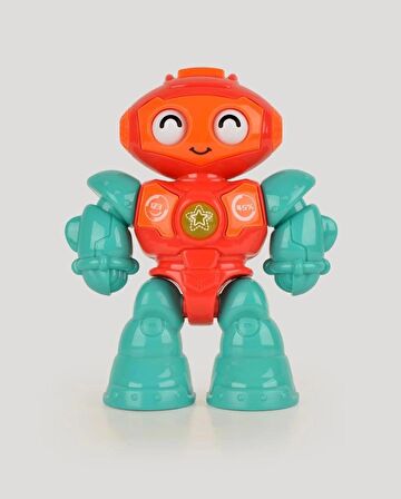 Işıklı Robot Taklit Sesli Çok Fonksiyonlu Mini Robot - LC-30976