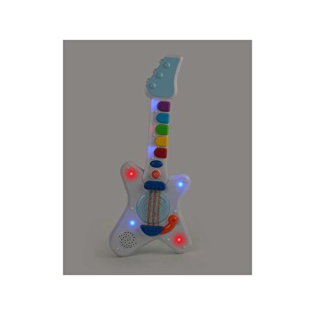 Işıklı Müzikli ve Çok Fonksiyonlu Rock'n Roll Gitar - LC-30986