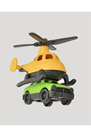 Lc Minik Taşıtlar Helikopter Ve Minik Araba- Sarı