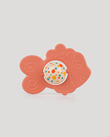 Arkadaşım Balık Diş Kaşıyıcı Çıngırak-Somon