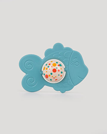 Arkadaşım Balık Diş Kaşıyıcı Çıngırak-Petrol Yeşili