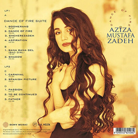 Aziza Mustafa Zadeh - Dance of Fire (30th Anniversary Edition) / 2 x Plak
