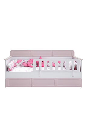 Yavrulu Karyola, Mira Yavrulu Montessori Karyola - Pembe + 1 Adet Comfort Yatak