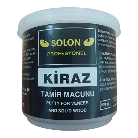 Çok Amaçlı Ahşap Parke Masa Sehpa Çizik Çok Amaçlı Tamir Dolgu Macunu Kiraz 240 Gr