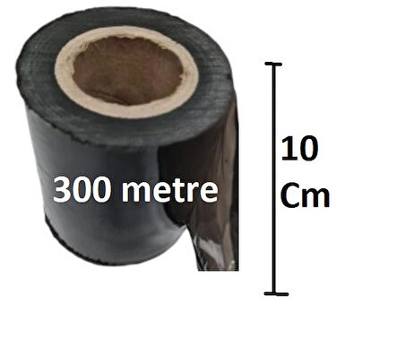 Dilimli Siyah Palet Streç 10 CM 17 Mic. 400Gr / 300mt. Siyah 2 Adet