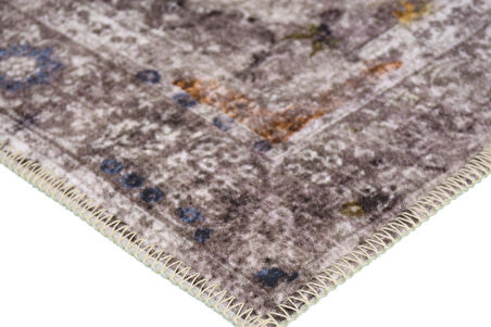 Vitaus Kaymaz Tabanlı Yıkanabilir Halı KRN-9529-160x230