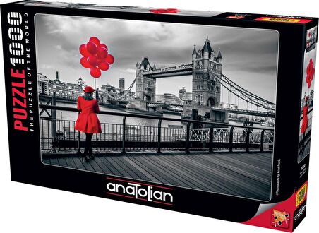 Anatolian 1000 Parçalık Puzzle - Tower Bridge 1040