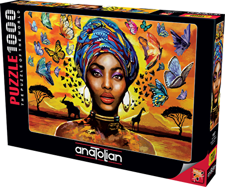 Anatolian Portreler 1000 Parça Yetişkin Puzzle