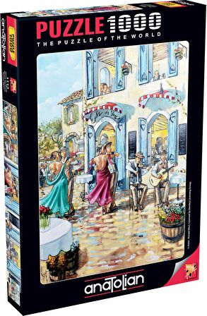 Anatolian 1000 Parçalık Puzzle - Dans ve Müzik 1113