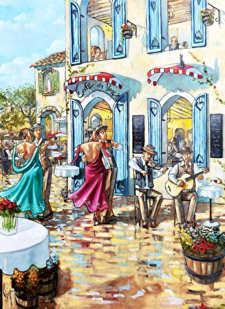 Anatolian 1000 Parçalık Puzzle - Dans ve Müzik 1113