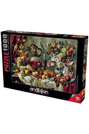 Natürmort 1144 14+ Yaş Küçük Boy Puzzle 1000 Parça