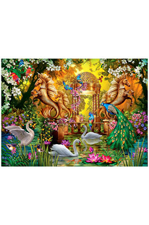Gizli Bahçe 1149 14+ Yaş Küçük Boy Puzzle 1000 Parça