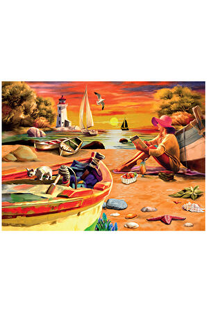 Huzur 1156 14+ Yaş Küçük Boy Puzzle 1000 Parça