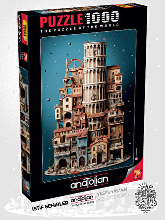 Anatolian 1000 Parçalık Puzzle / Pisa - Kod 1164