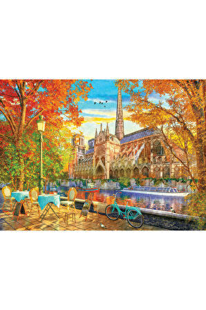 Anatolian 1000 Parçalık Puzzle / Sonbaharda Notre Dame - Kod 1176