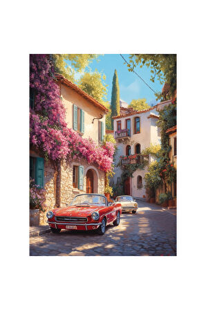 Anatolian 1000 Parçalık Puzzle -  Begonvil Sokak 1202