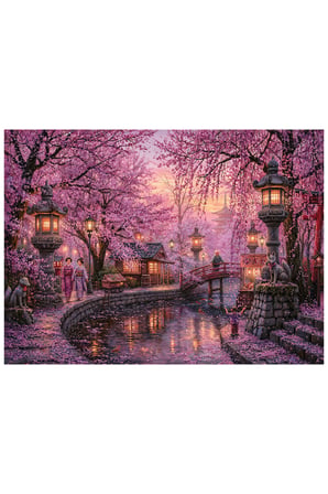 Anatolian 1000 Parçalık Puzzle - Sakura Mevsimi 1219