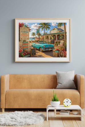 Anatolian 1000 Parçalık Puzzle - Paradise Cafe 1222