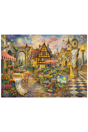 Anatolian 1000 Parçalık Puzzle - Sanatın İzleri 1223