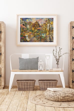 Anatolian 1000 Parçalık Puzzle - Sanatın İzleri 1223