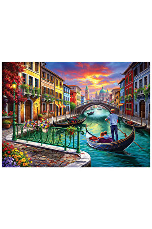 Anatolian 700 Parça XL Puzzle - Gondola Nera 2709