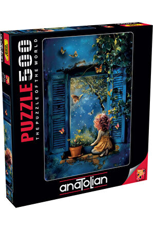 Anatolian 500 Parçalık Puzzle / Mavi Gece - Kod 3639