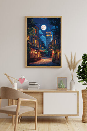 Anatolian 500 Parçalık Puzzle - Dolunayda Galata 3643