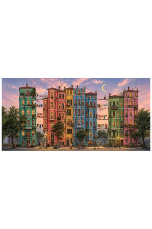 Anatolian 1500 Parçalık Puzzle - Komşu Pencereler 3797