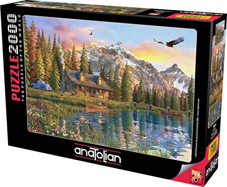 Anatolian 2000 Parçalık Puzzle - Eski Ev 3933