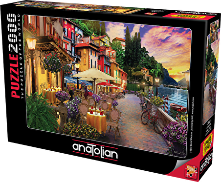 Anatolian 2000 Parçalık Puzzle - Como Gölü 3944