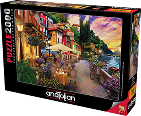 Anatolian 2000 Parçalık Puzzle - Como Gölü 3944