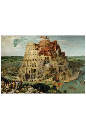 Anatolian 2000 Parçalık Puzzle - Babil Kulesi 3974