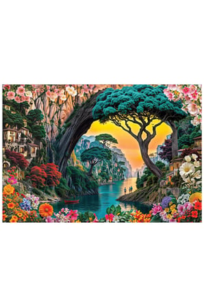 Anatolian 2000 Parçalık Puzzle - Saklı Cennet 3975