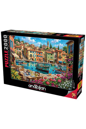 Anatolian 2000 Parçalık Puzzle - Balıkçı Kasabası 3976