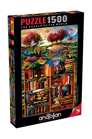 Anatolian 1500 Parçalık Puzzle - Kitap Dünyası 4571