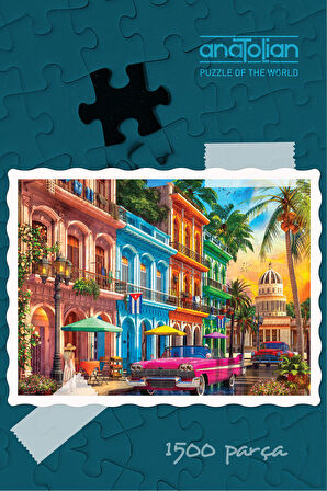 Havana 4574 14+ Yaş Küçük Boy Puzzle 1500 Parça